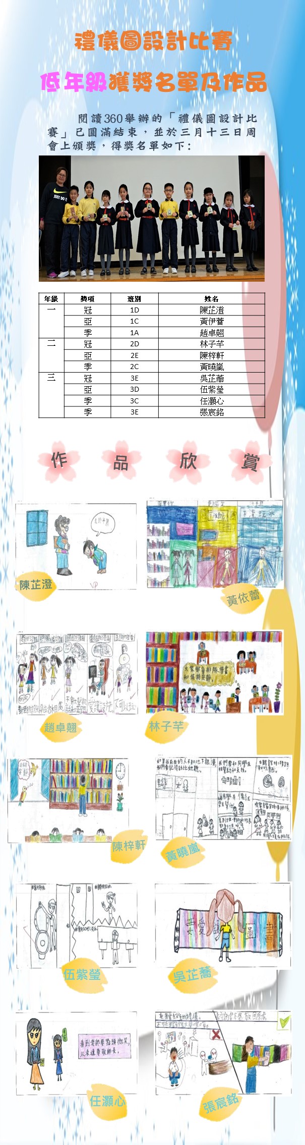 禮儀圖設計比賽
